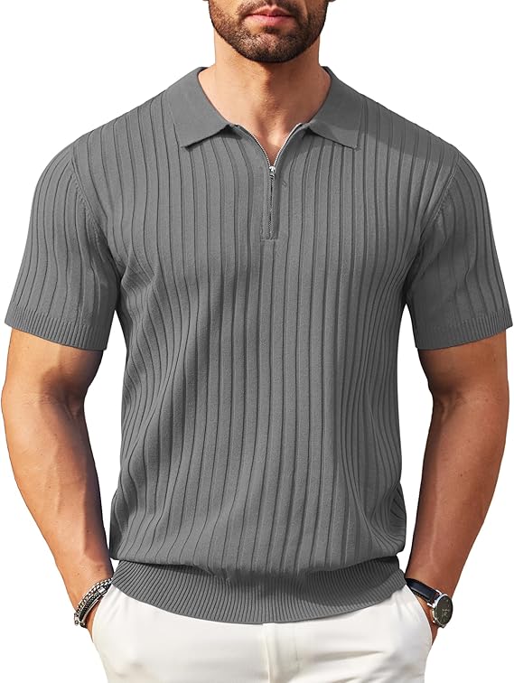 ZEE SAMPS ARTICLE # 8709 T Shirts Fashion Casual Golf Shirts For Men