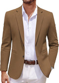 ZEE SAPMS ARTICLE # 8041 Men's Casual Knit Blazer Two Button Lightweight Sport Coats Suit Jacket