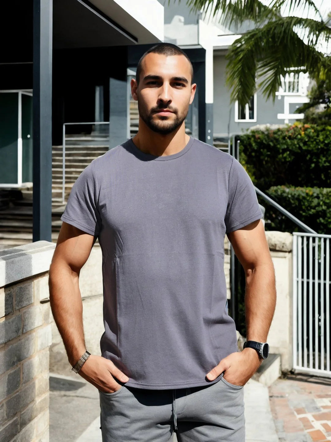 ZEE SAMPS ARTICLE # 8020 Defender EMF Protection Men's T-shirt